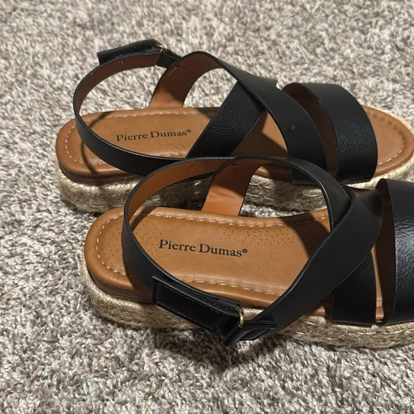 PIERRE DUMAS Platform Sandals - Picture 2 of 4